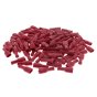 Red 6.3mm Insulated Female Spade Terminal, 100 Pack