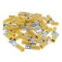 Yellow 6.3mm Female Spade Terminal, 50 Pack
