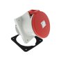 Panel Socket Straight 63A 5P 400V (107x100mm)