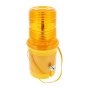 Amber Traffic Cone Lamp with Flashing Photocell