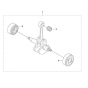 Crankshaft for Husqvarna 223 L