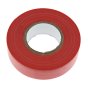 PVC Insulation Tape, Red, 19mm x 20m Rolls