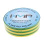 PVC Insulation Tape, Green/Yellow, 19mm x 20m Rolls