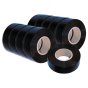 PVC Electrical Insulation Tape, Black - 19mm x 20m - Pack of 10