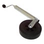 48mm Telescopic Jockey Leg with Plastic Wheel