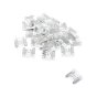25 AMP Clear Low Profile Mini Blade Fuses (25 Pack)