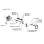 Crankshaft for Husqvarna 23 LCN