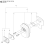 Muffler Assembly for Husqvarna 240