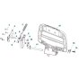 Chain Brake for Husqvarna 240i