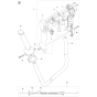 Handle & Controls for Husqvarna 241R