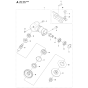 Bevel Gear Assembly for 243R
