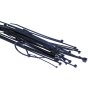 Cable Ties 4.8mm x 160mm Black Nylon - 100 Pack
