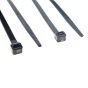 Cable Ties 4.8mm x 370mm Black Nylon - 100 Pack