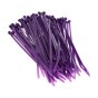 Cable Ties Purple 4.8mm x 200mm Nylon 100 Pack