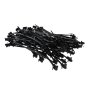 Panel Fixing Cable Ties Black 4.6x215mm for Wire and Cable Management