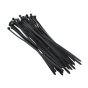 Cable Ties 7.6mm x 370mm Black Nylon - 100 Pack