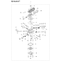 Carburetor Assembly for 253RJ