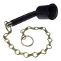 Isolator Key 14mm Single Peg with Securing Chain and Cover