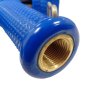 Heavy Duty Blue Wash Down Gun with Rubber Handle - 1/2" BSPP Inlet