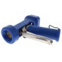 Heavy Duty Blue Wash Down Gun with Rubber Handle - 1/2" BSPP Inlet
