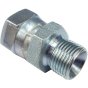 Threaded Connector Male 3/8" BSP to Female 1/2" BSP Adaptor for Plumbing Systems