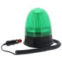 LED Green Flashing Beacon (High Profile) - Magnetic & 3 Bolt Fixing