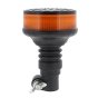 LED Amber/Orange Flashing Micro Beacon - Flexi DIN Spigot Fixing