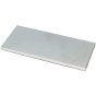Aluminium Plate for Fleet Numbers 70mm x 30mm x 2mm (Undrilled)
