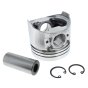 Piston w/ Pin & Circlips for Yanmar 3TNV70-STB Engine (TB016 Excavators)
