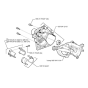 Crankcase for Husqvarna 322 C