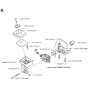 Carburetor & Air Filter for 323RJX