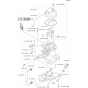 Cylinder & Crankcase for Husqvarna