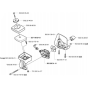 Carburetor & Air Filter for 325 LXT