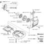 Starter Assembly for Husqvarna 325P
