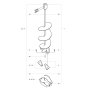 Drill for Husqvarna Auger