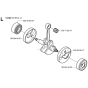 Crankshaft Assembly for 326P