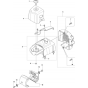 Cover-1 for Husqvarna 327 LDx