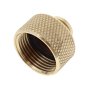 Brass Lugged 1.1/2" BSP Female Thread Blanking cap with securing chain
