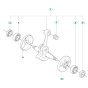 Crankshaft Assembly for 343FRM
