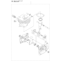 Short Block for Husqvarna 345FX
