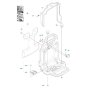 Frame Assembly for Husqvarna 350BF