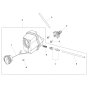 Oil Tank Assembly for Husqvarna 350i