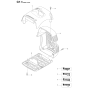 Cylinder Cover for Husqvarna 355RX