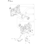 Crankcase Assembly Husqvarna 355RX