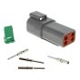 Deutsch 4 Pin Receptacle Connector Kit - 6 Pieces - 374 159