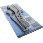 3 Piece Plastic Wire Brush Set - 2x Brash Brushes and 1x Steel Brush