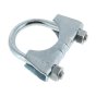 Exhaust Clamp 38mm Zinc Plated U Bolt Fastener - Each