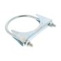 Exhaust Clamp Size: 80mm Zinc Plated (Sold Individually)