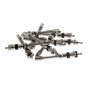 Tyre Valve Cores Long Metal Type (10 Pack)