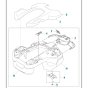 Cover Assembly for Husqvarna 405X